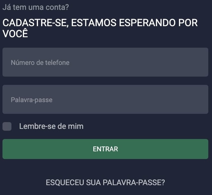 bantubet iniciar sessão